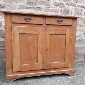 Enfilade spar Elzas Franse cottage buffet keuken dressoir jaren 1920 afbeelding 2