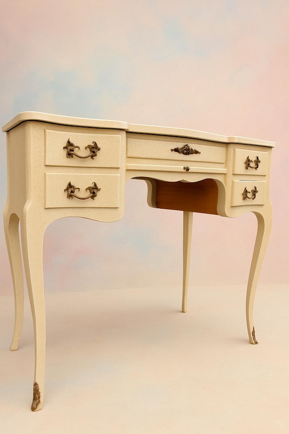 Vintage 1980s Dressing Table With Venetian Mirror. Elegant Makeup Table,  Hollywood Regency Style. Venetian-style Vanity Table - Etsy New Zealand