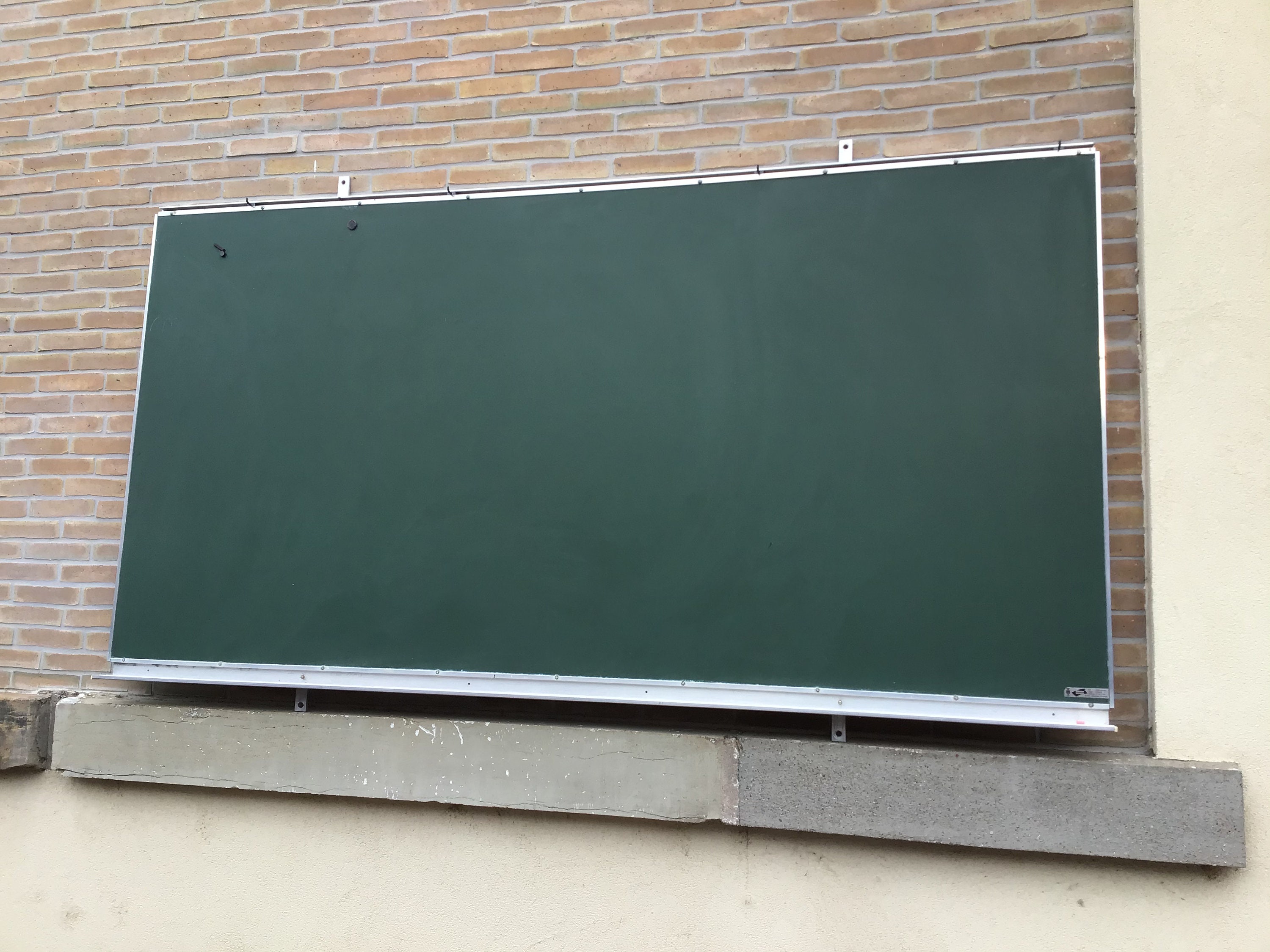 Tableau d'école Murale Vintage 1970