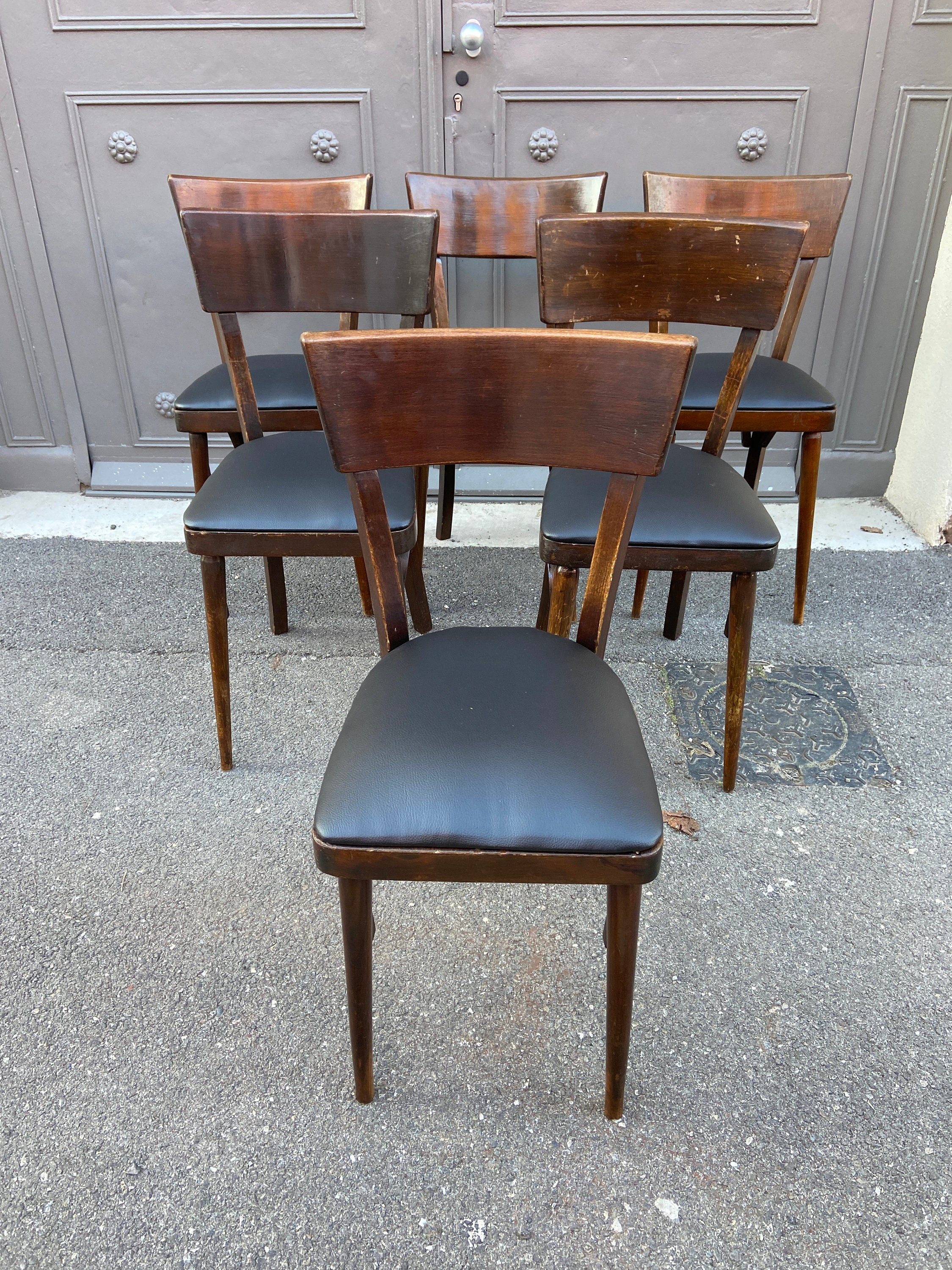 6 Chaises De Restaurant