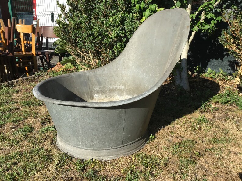 Former Vintage Zinc Children's Bath 1880 Etsy