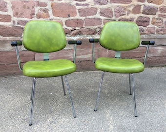Paire de fauteuils vintage mid-century 1960