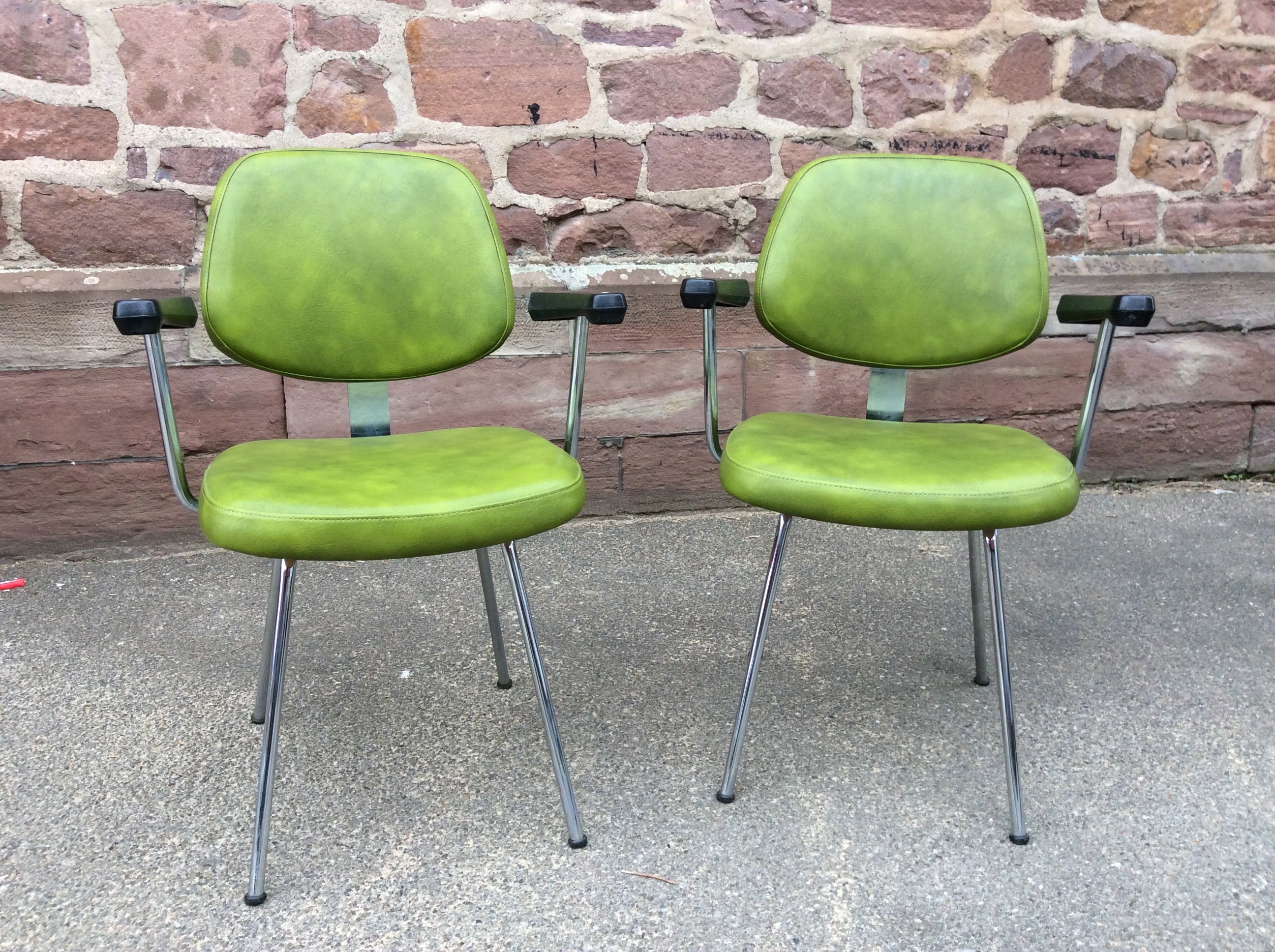 Paire de Fauteuils Vintage Mid-Century 1960