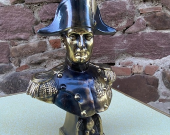 Antique bust of Napoleon Bonaparte circa 1950 Statuette