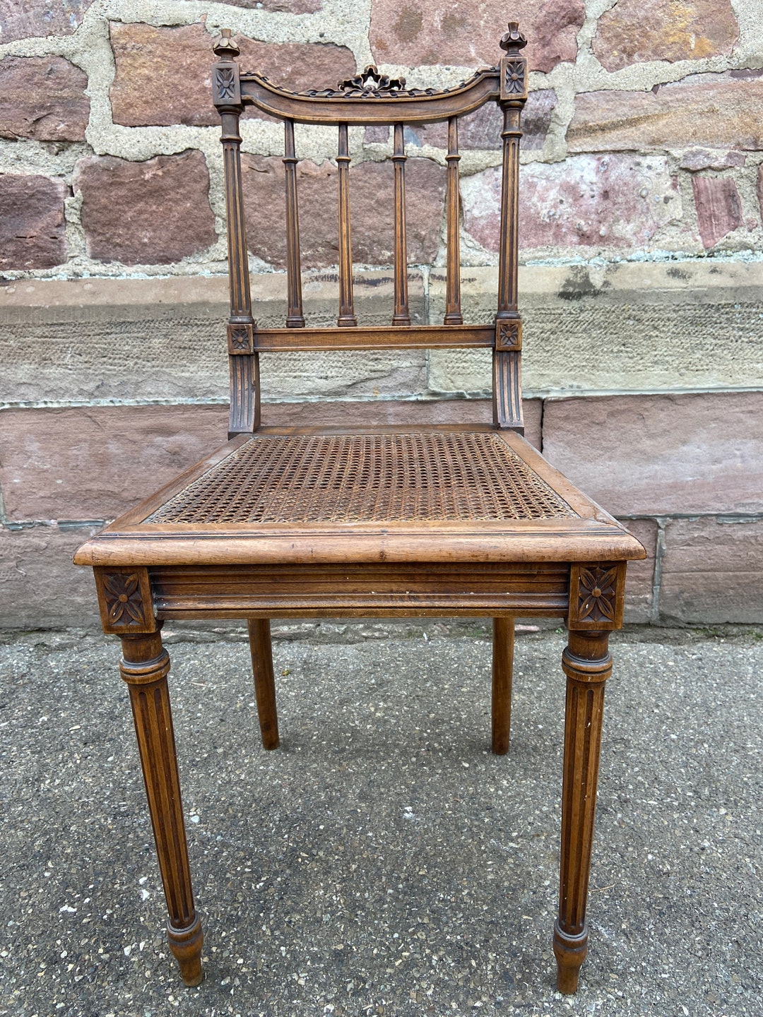 Vintage Bedroom Chair Art Deco 1900 LOUIS XVI French Style Etsy