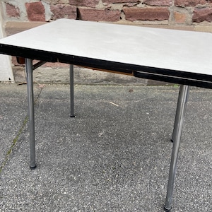 Mid-century kitchen table Formica 1960 French table