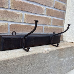 ref 456 wall coat rack art deco hooks 1930 french industrial coat rack wall bohemia