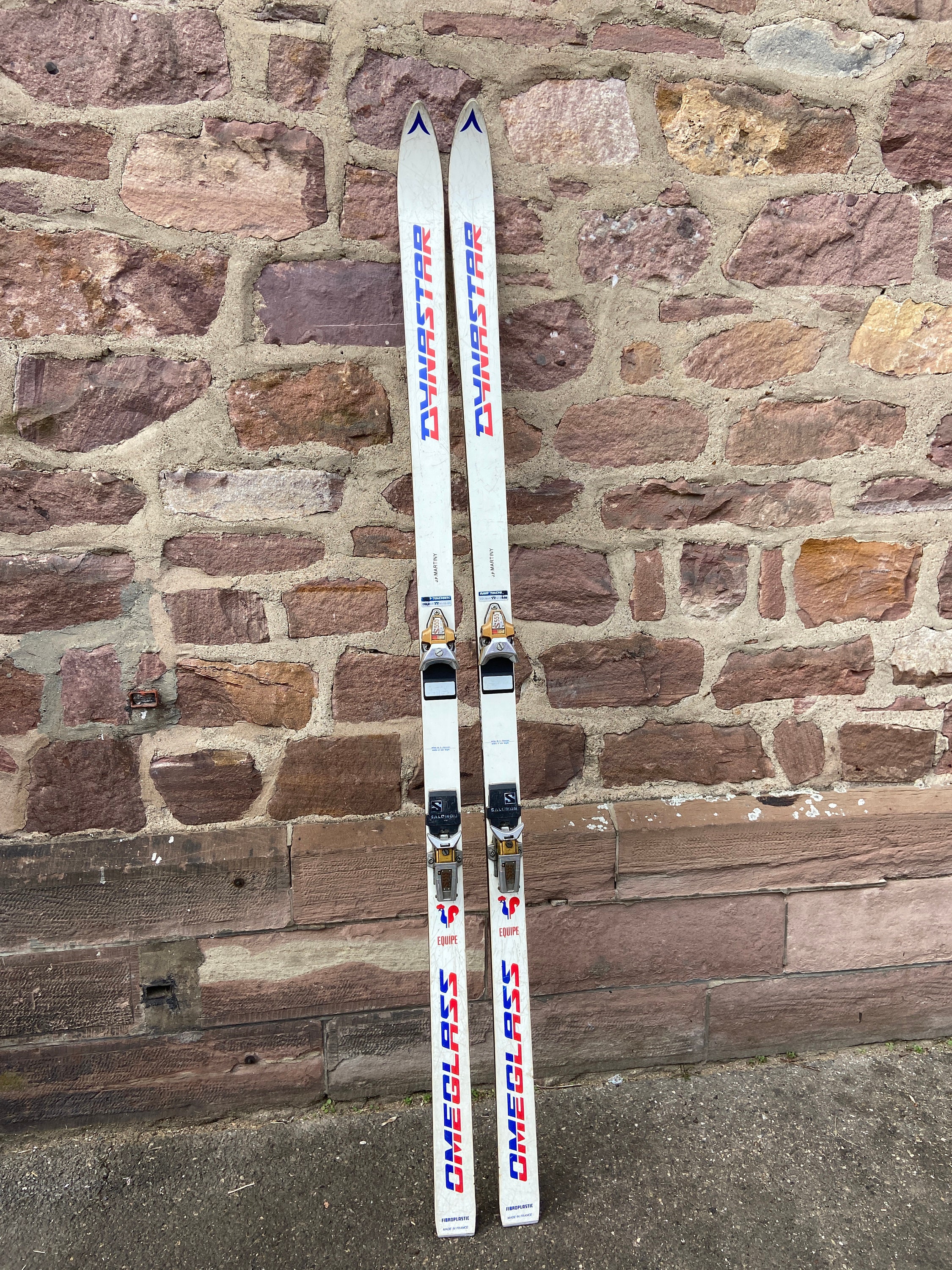 Pair of Vintage Wooden Ski 60-70s Dynastar - Etsy