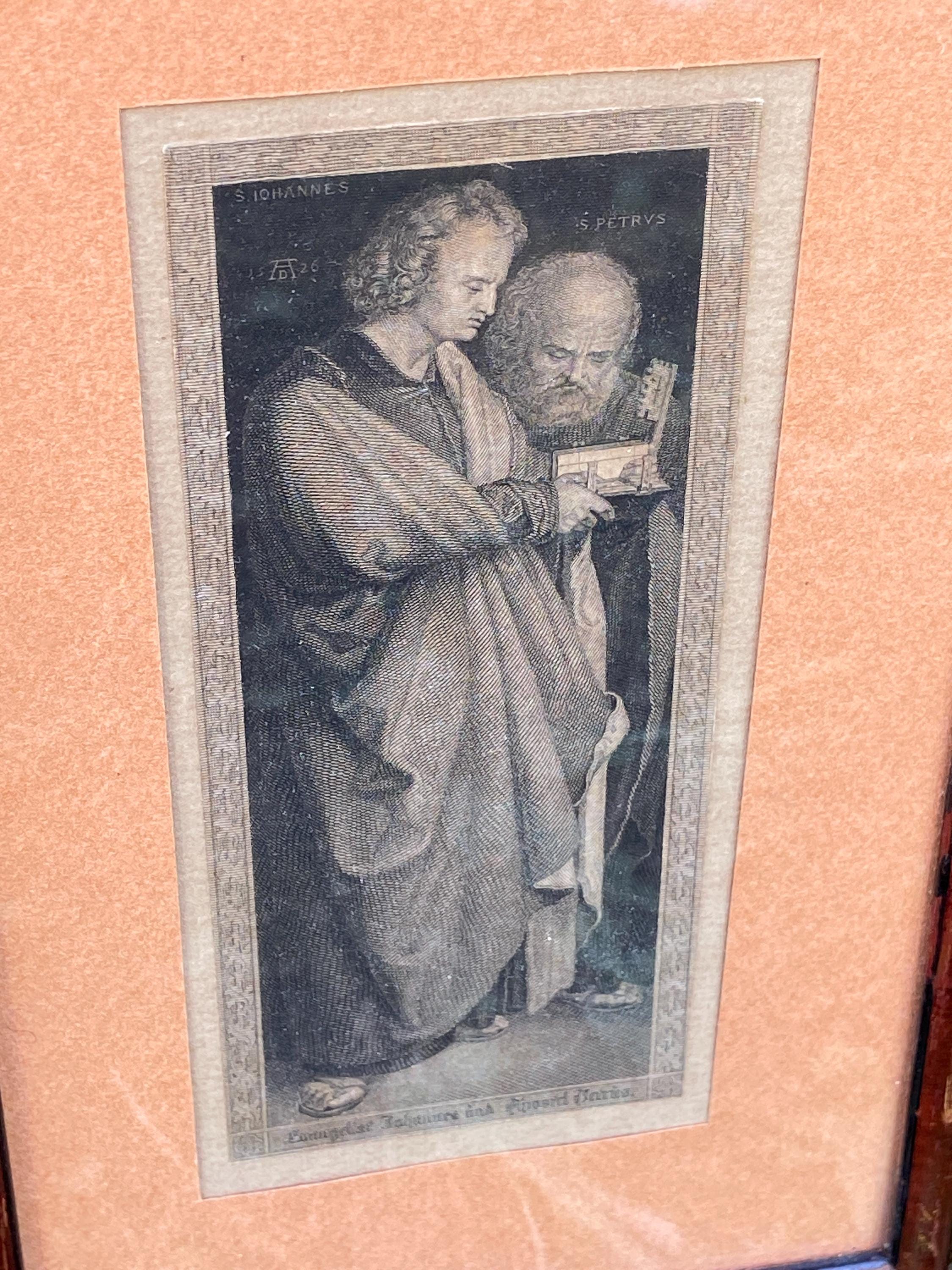 Pair of Paintings Engravings Representing the Four Apostles Albrecht Dürer  Around 1900 Raab Catholic Religion - Etsy, image size:2250x3000