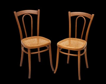 Set of 6 Vintage Thonet No 13 Bentwood Chairs With Armrests - Etsy