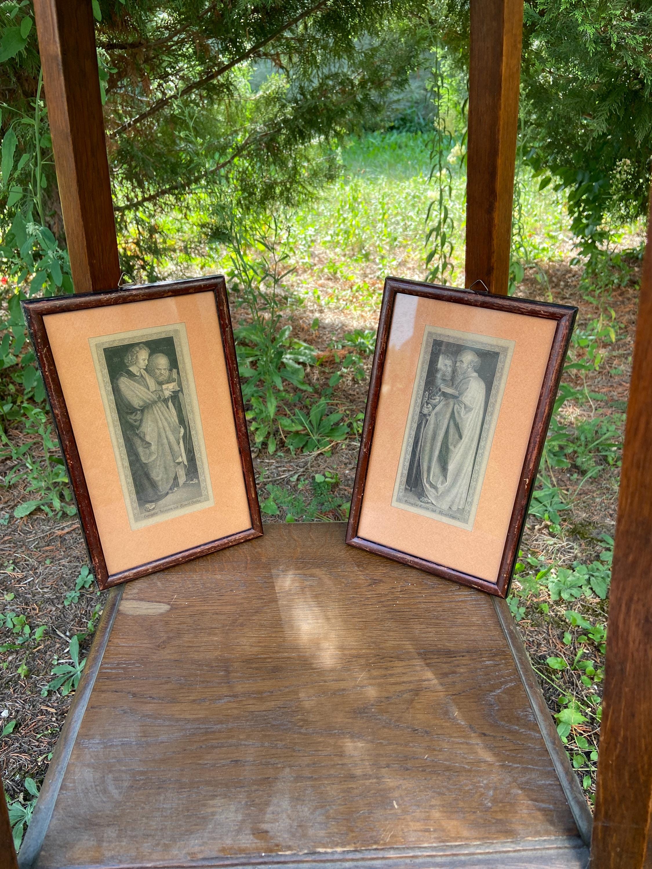 Pair of Paintings Engravings Representing the Four Apostles Albrecht Dürer  Around 1900 Raab Catholic Religion - Etsy, image size:2250x3000