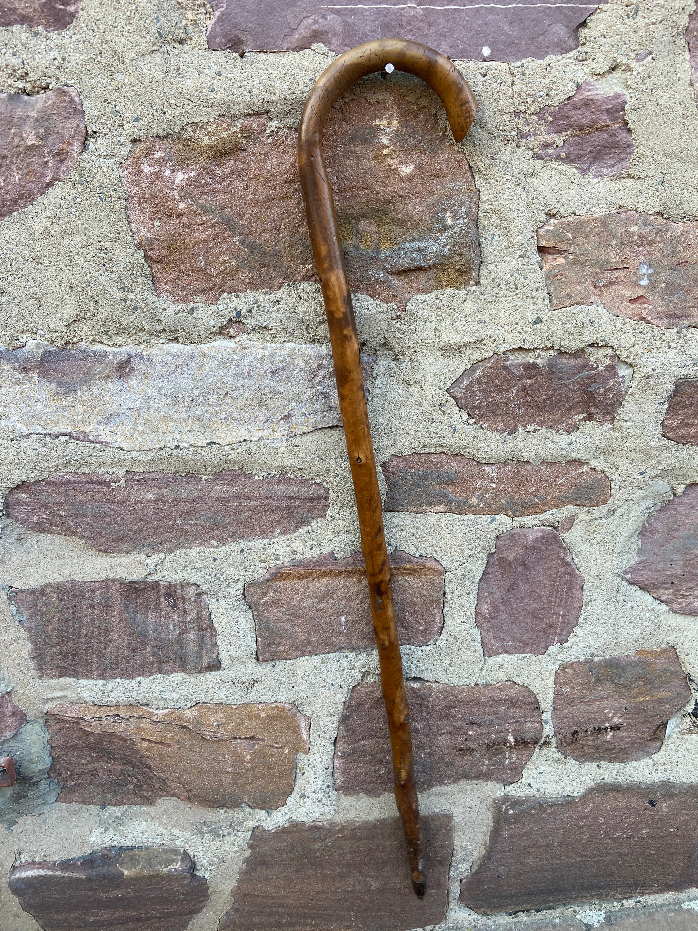 Canne de Randonnée Alpinisme Montagne Alpes Vintage French 1950