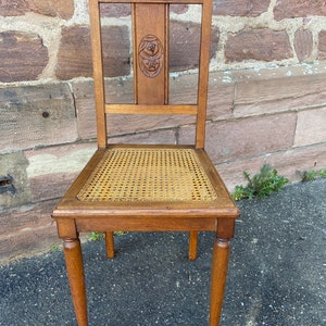 Vintage bedroom chair Art Deco 1920 LOUIS XVI French style chair