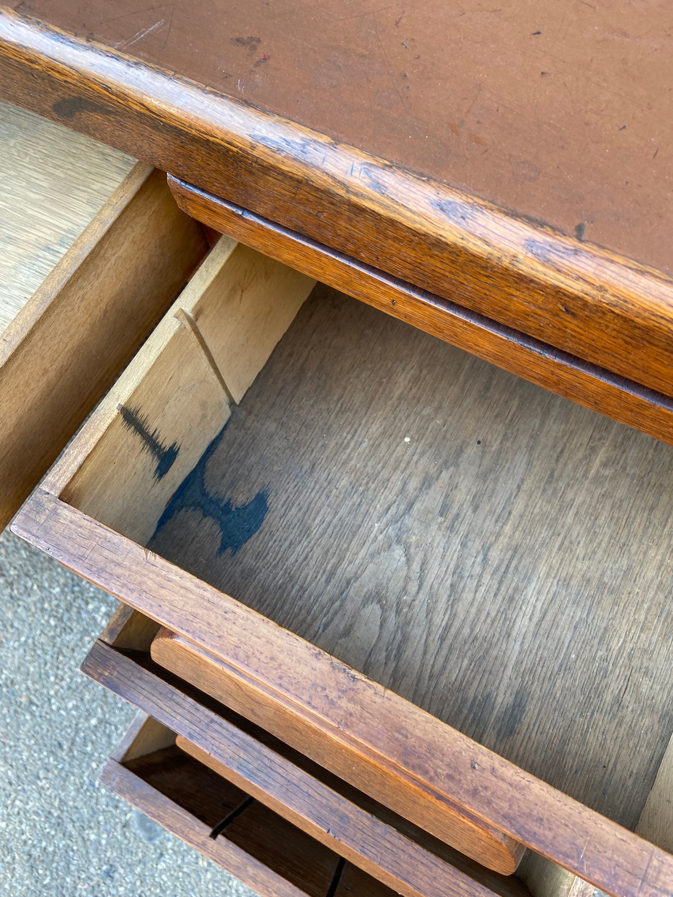 アメリカの校長先生の机 ヴィンテージ 1940 - Etsy 日本