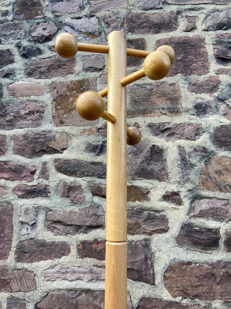 Scandinavian Space Age 1980s Parrot Coat Rack Mid-century Spiral Hooks ...