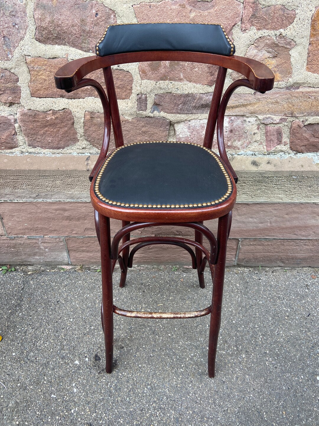 Bentwood Stool Bentwood Bar Stool 1970 Etsy