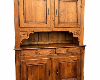 Sideboard aus Savoy-Tannenholz, französischer Landhausstil, 1850er Jahre