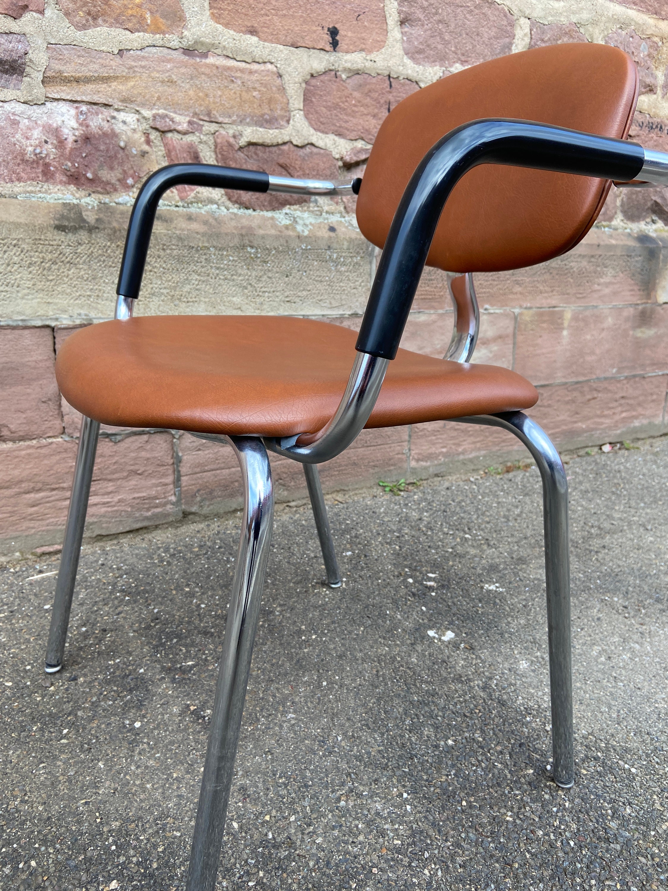 Fauteuil de Bureau Strafor Steelcase Nr 442 Des Années 1980