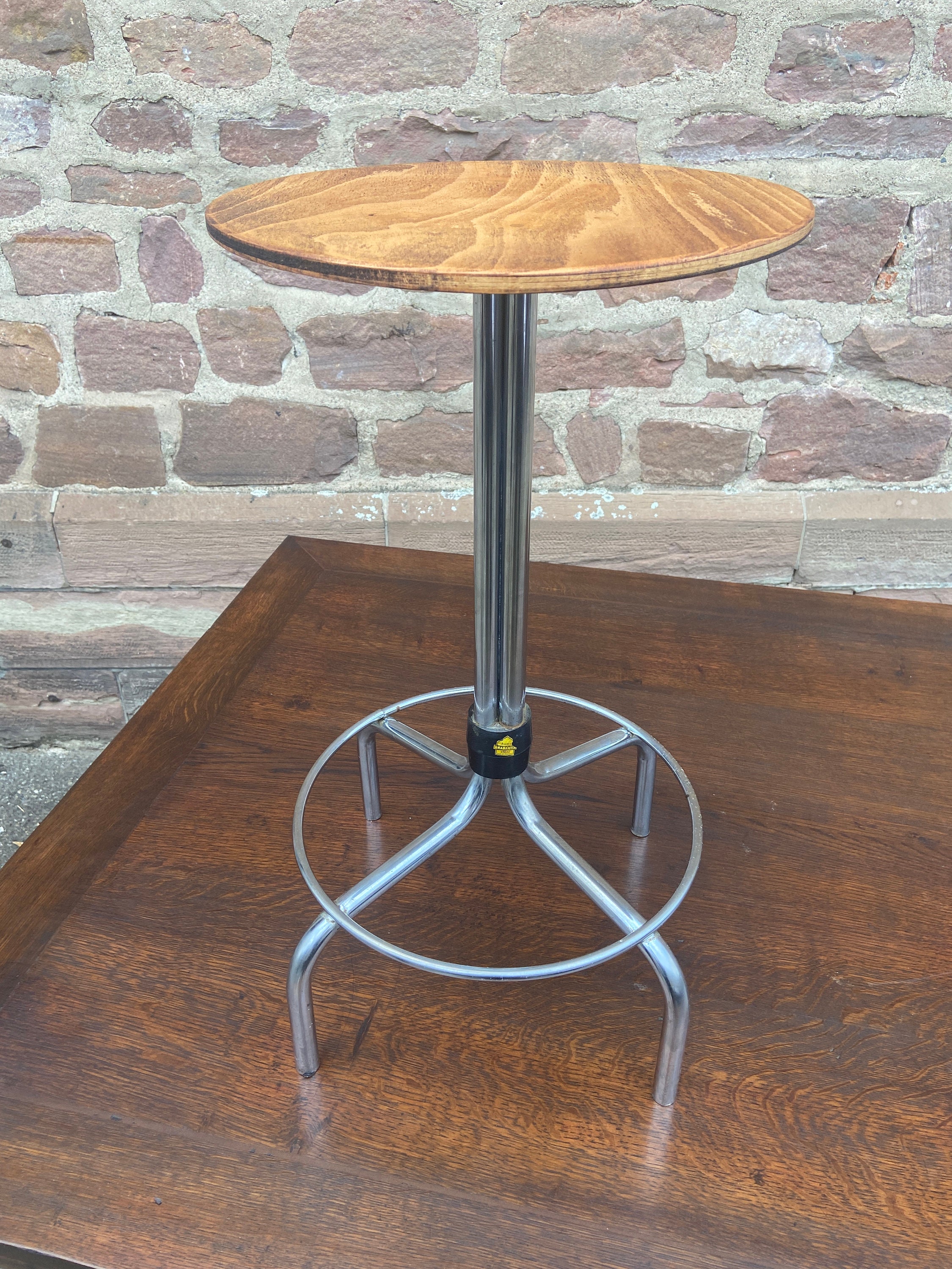 Tabouret Industriel d'atelier Vintage 70S Brabantia Holland