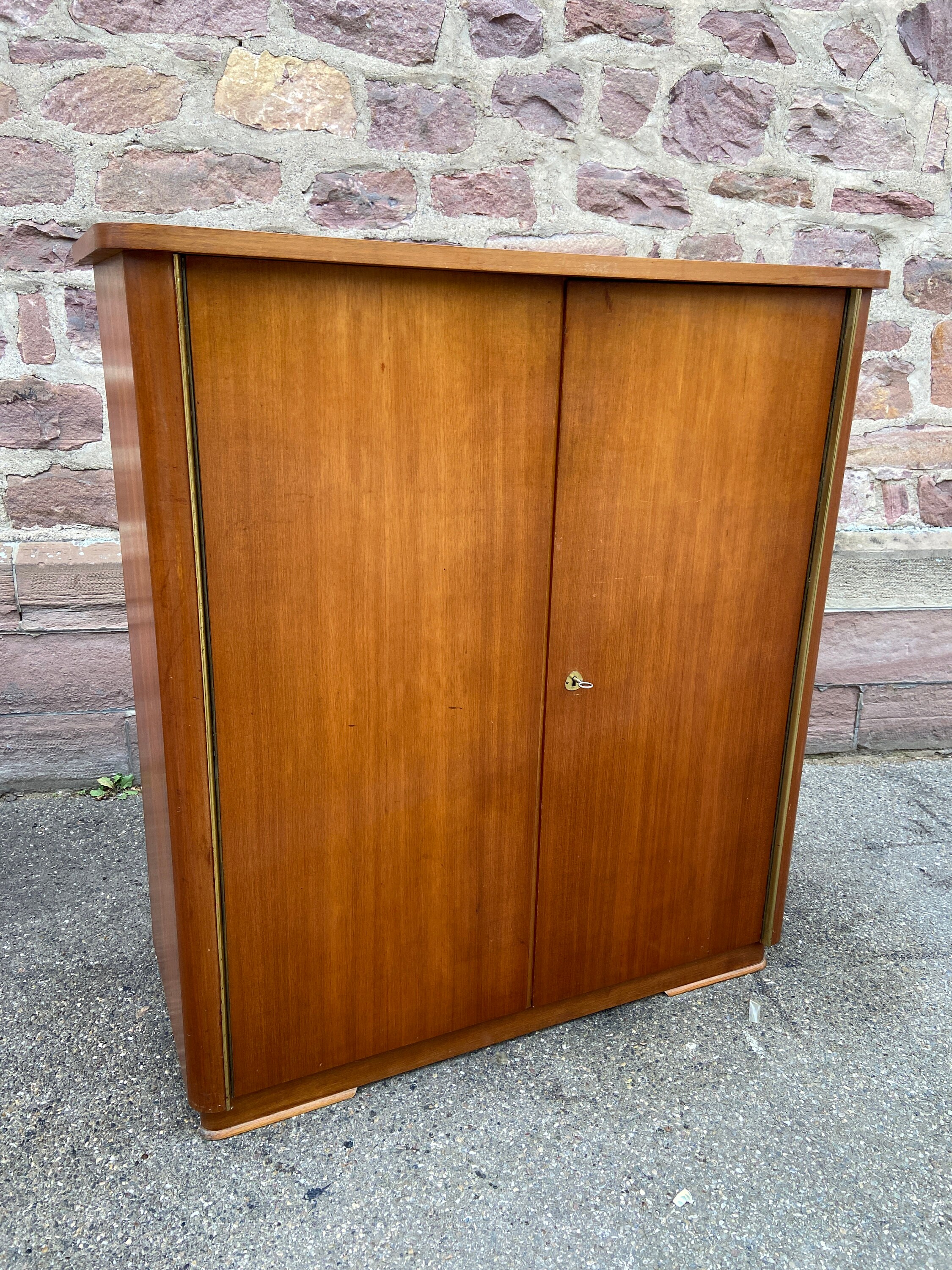 Armoirette en Enfilade Art Deco Mid-Century Vintage Scandinave 1950