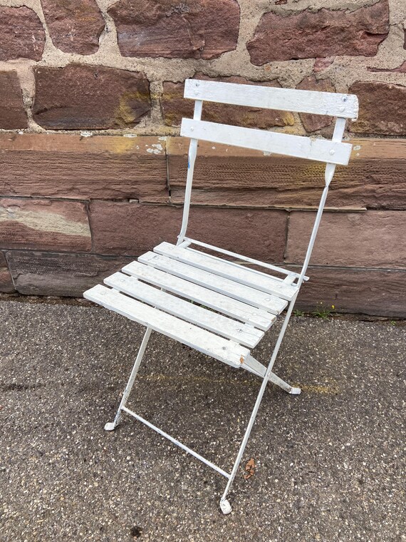 フランス製　アンティーク 折りたたみアイアンチェアー 楽天市場】アンティーク調 アイアンチェア2脚 ガーデンチェア 幅42cm