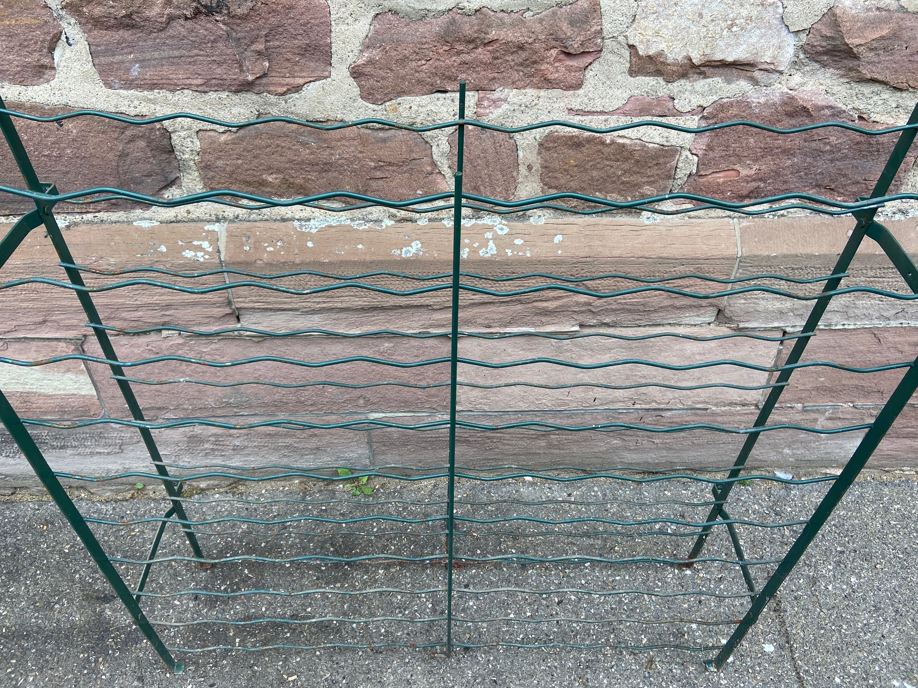 100 Bottles French Wine Cellar Rigidex Bottles Rack Vintage 50s