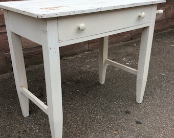 table de ferme vintage 1940 sapin