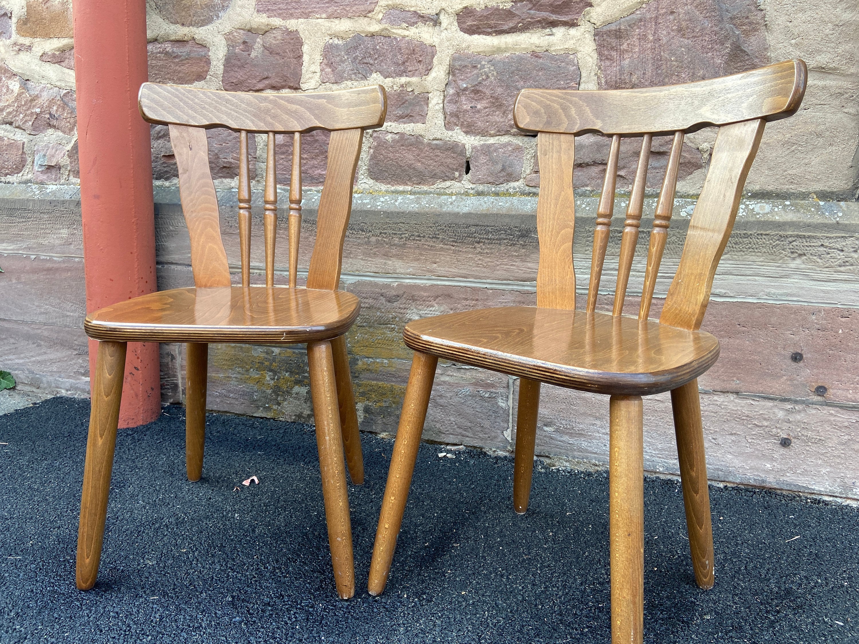 Réf 1604 paire De chaises
