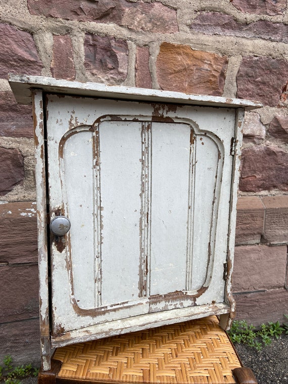 Shabby chic sale wall cupboard
