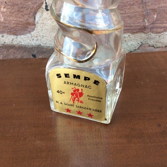 SEMPÉ アーマニャック 装飾ボトル ヴィンテージ アルマニャック ボトル センペ ボトル - Etsy 日本