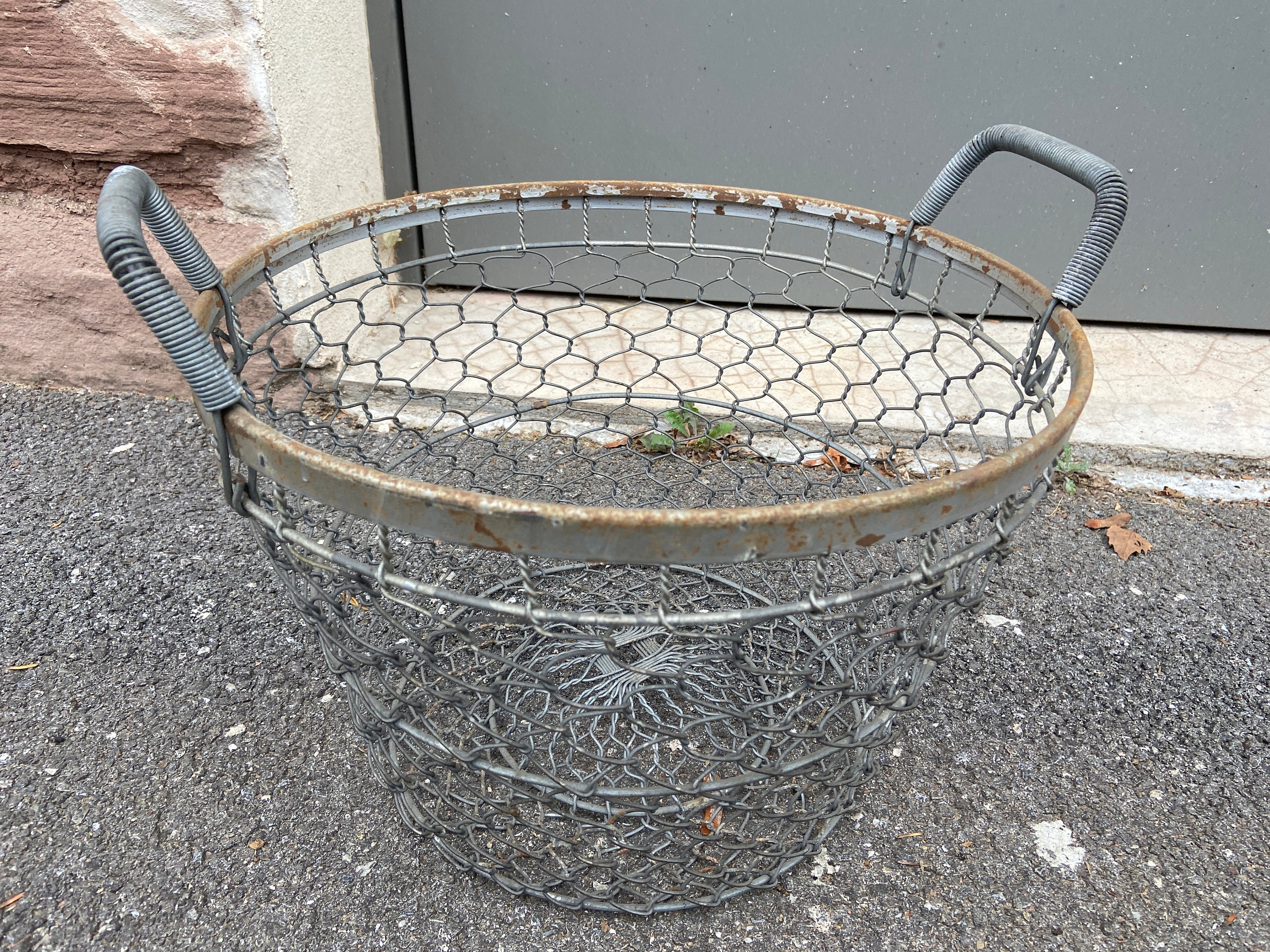 Panier Pomme Terre Patate Metal Wire French Potatos Basket