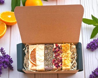 Luxury handmade 5 soap gift set - Mother's day gift
