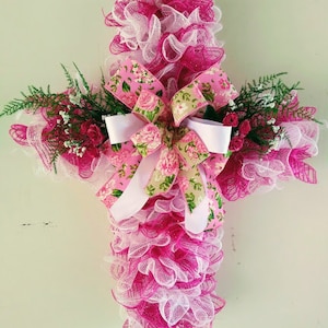 Memorial Cross, Cemetery Arrangement, Graveside Arrangement, Cross Wreath, Cross for Graveside, Cross, Funeral Arrangement, Cross Decor