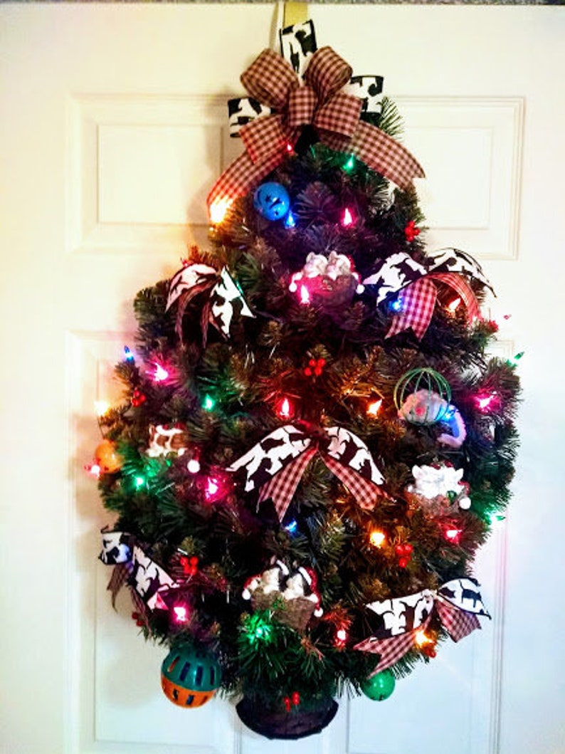 Cat Wall Tree Lighted Wall Tree Cat Wall Decor Pet Themed Etsy