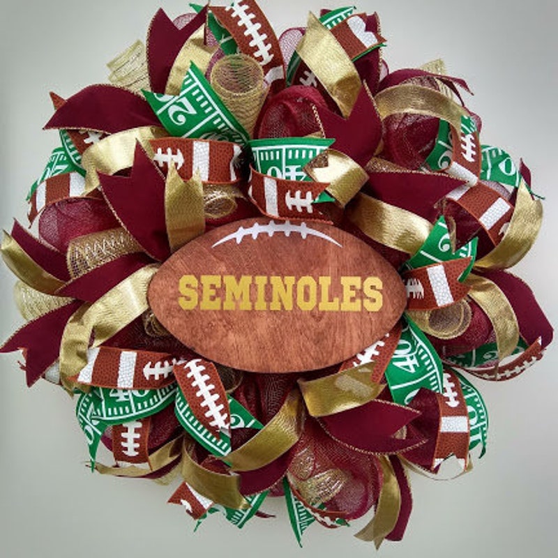Collegiate Wreaths - Etsy
