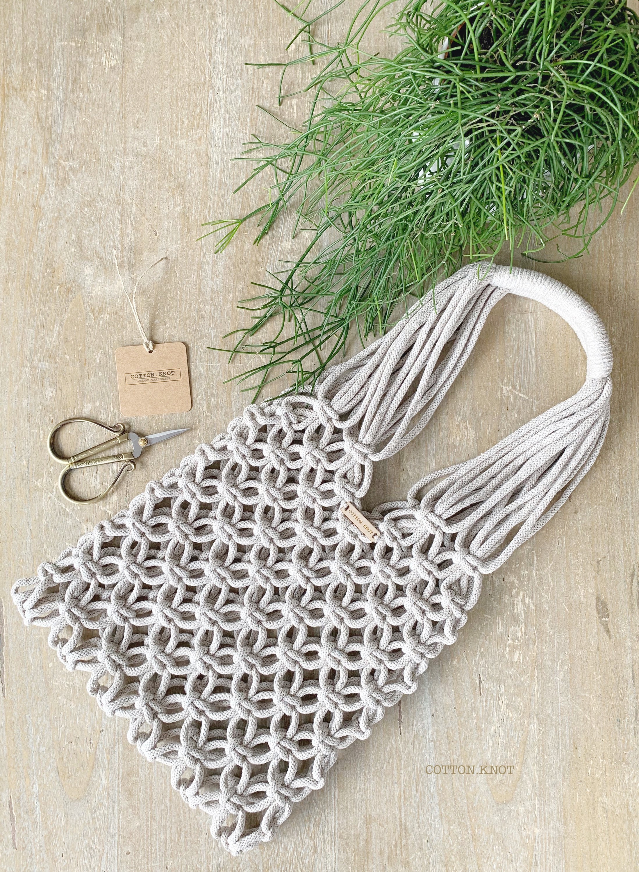 macrame boho bolsa