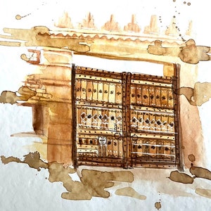 Real Coffee Original Painting Wall Art