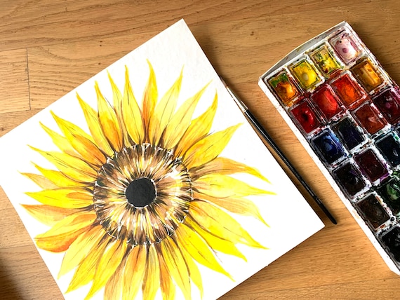 油絵 絵画 【sunflower】 油絵 油彩 油彩画 絵 絵画【星空の向日葵畑】 | HIROSHI1990