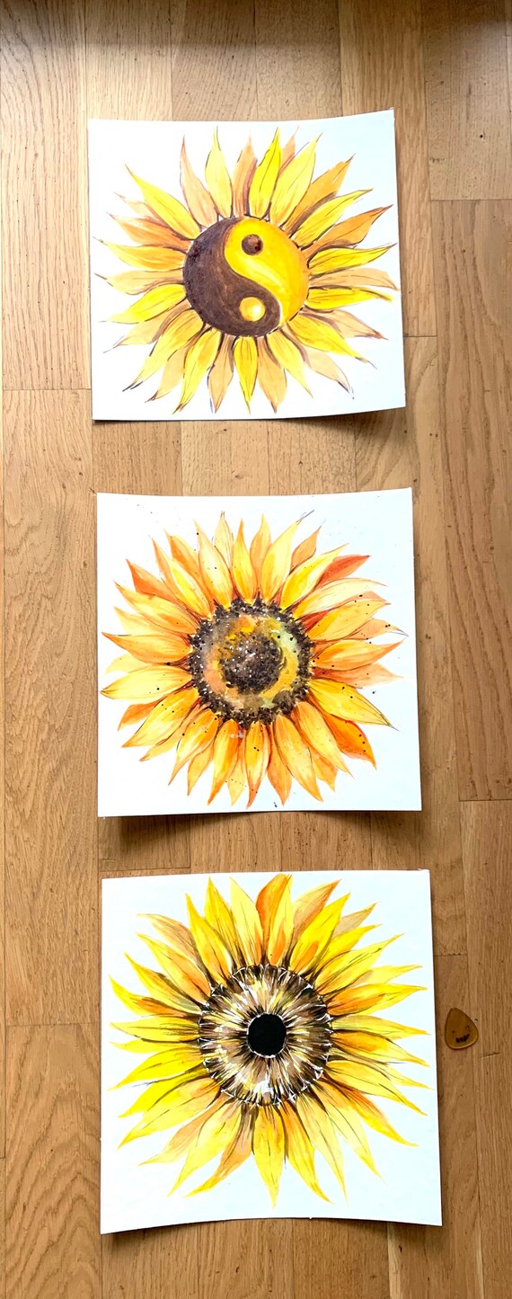 油絵 絵画 【sunflower】 楽天市場】ひまわり 向日葵 の絵 絵画 70cmサイズ サンフラワー