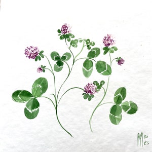 Clover Original Painting Wall Decor