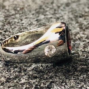 Garnet Gemstone Ring for Men's 925 Sterling Silver Ring - Etsy
