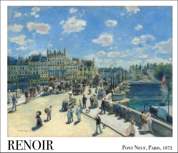 Pierre-Auguste Renoir: Pont Neuf , Paris Part 2 