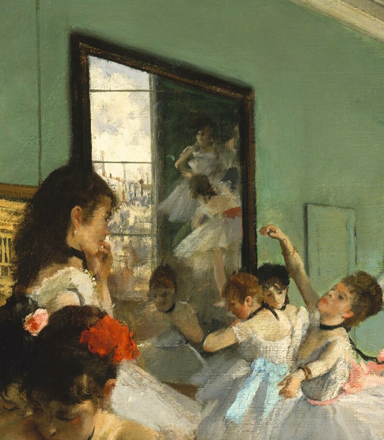 Degas - the Dance Class Print - Etsy