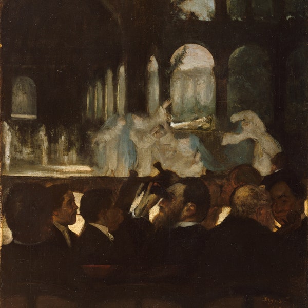 Degas, The Ballet from “Robert le Diable”, c, 1871