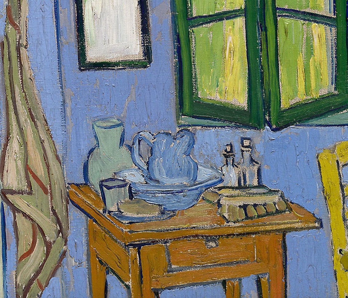 Van Gogh the Bedroom Print Etsy