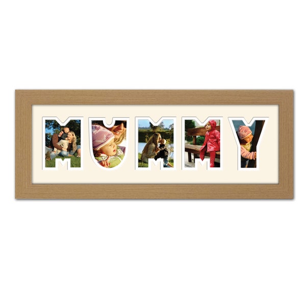 Mummy Photo Frame Word Name Photo Frame Special Gift Mother’s Day Gift 30A By Photos in a word
