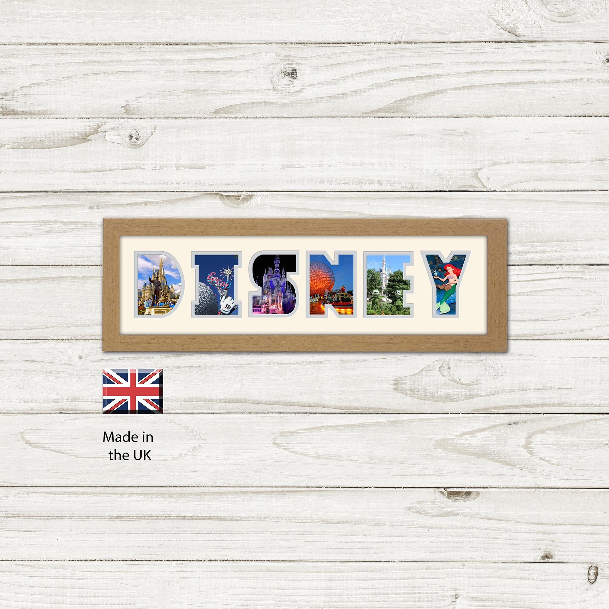 Disney Photo Frame: Holiday Memories, Wall Decor (24” X 8” - Etsy UK