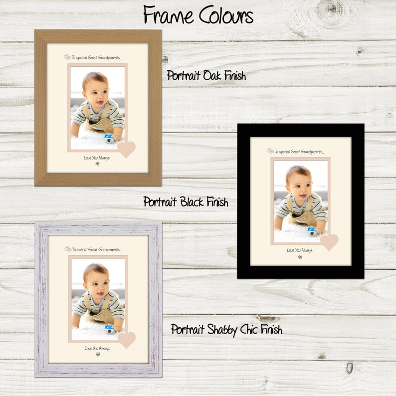 Great Grandparents Photo Frame Special Great Grandparents Etsy