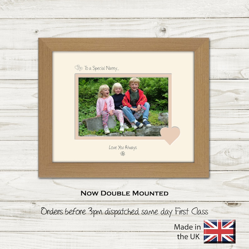 Nanny Photo Frame Special Nanny Photo Frame Gift for Etsy