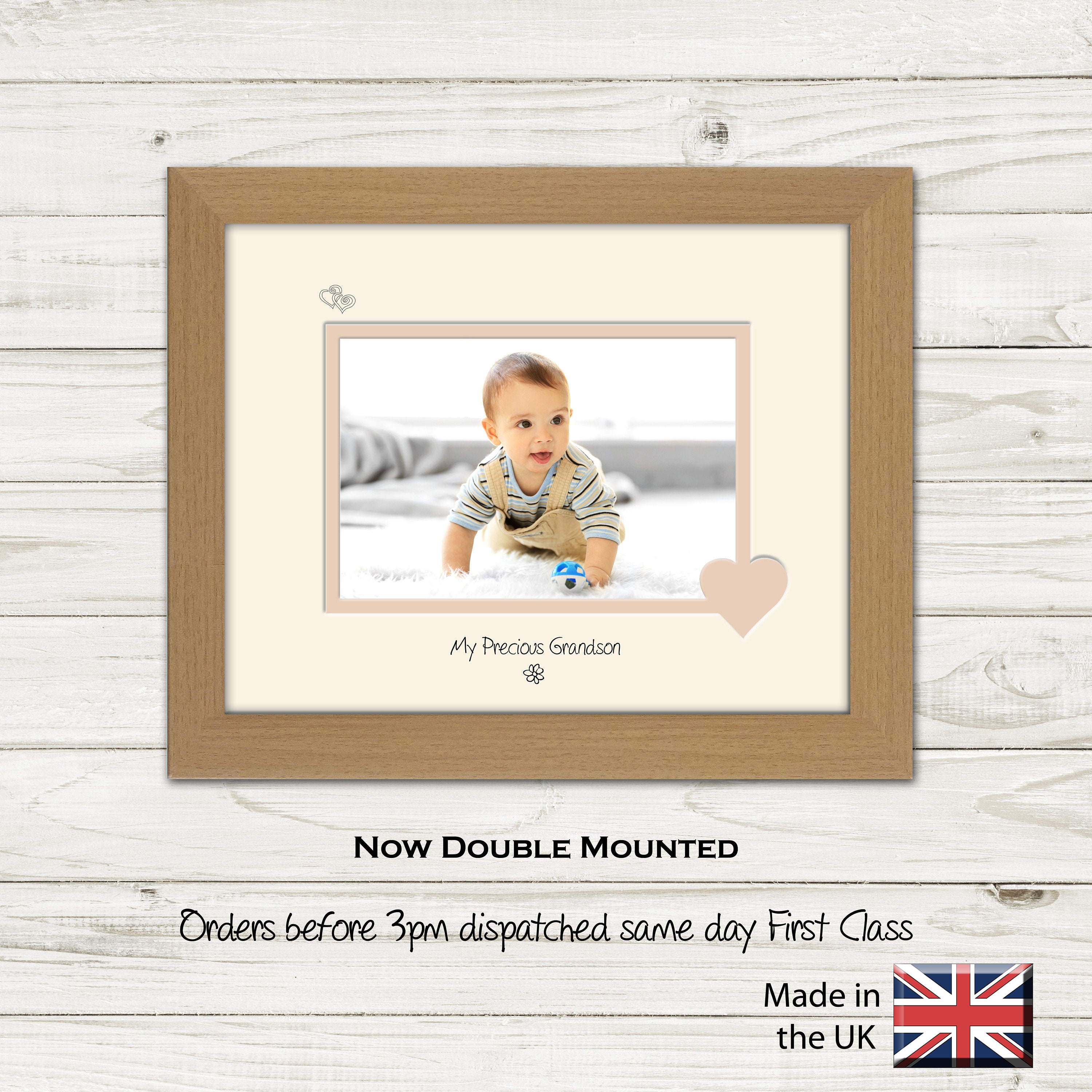 Grandson Photo Frame My Precious Grandson Photo Frame Gift for Etsy